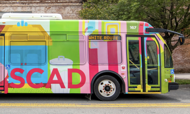 SCAD campus navigation